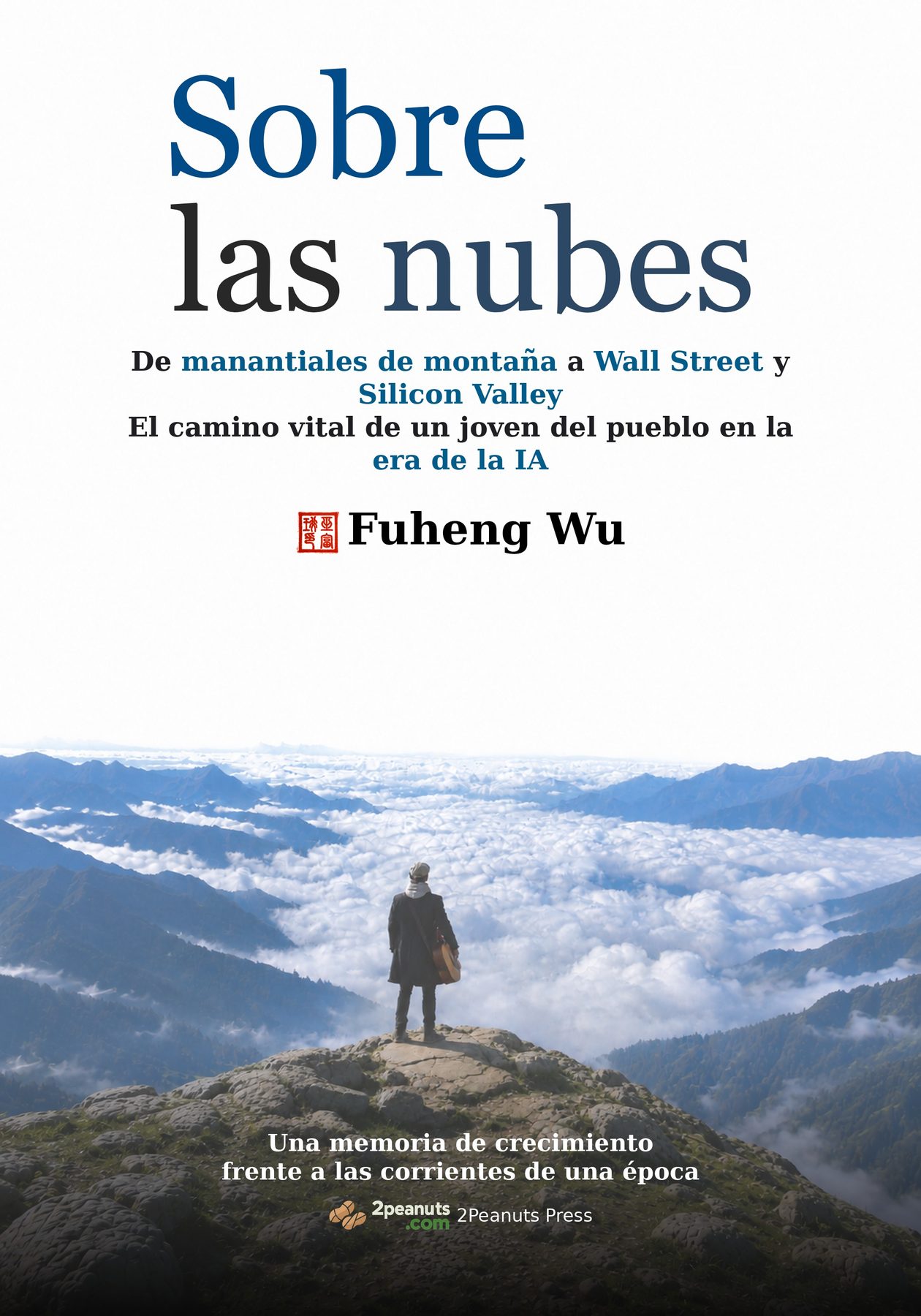 Sobre las nubes front cover