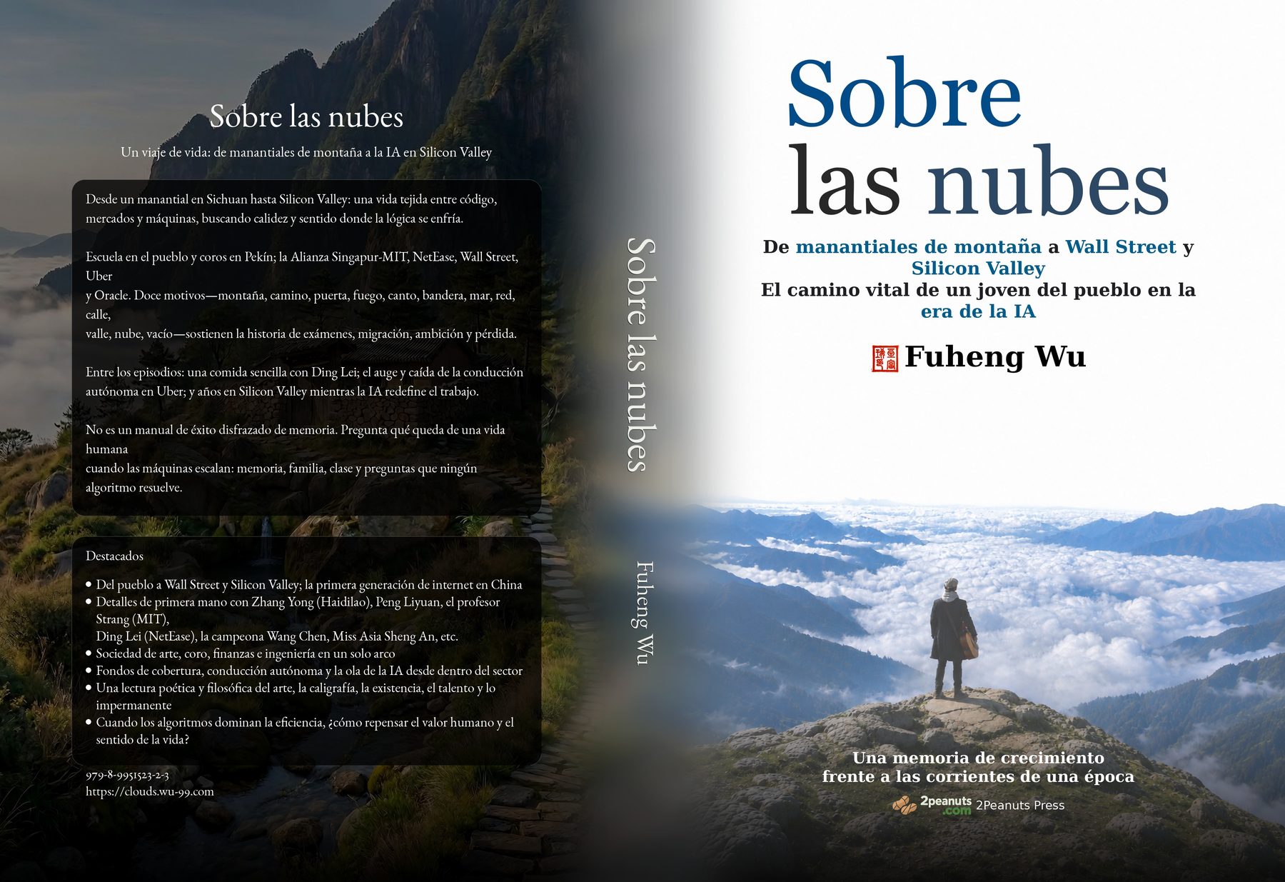 Sobre las nubes cover